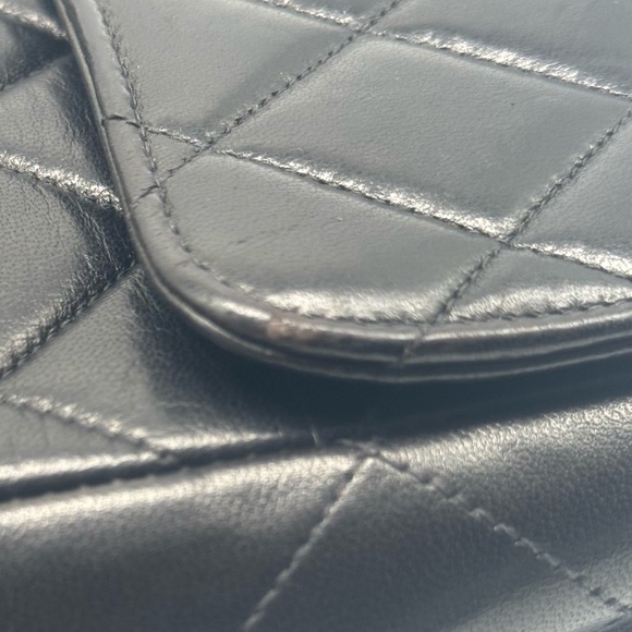 SOLD Chanel Jumbo Single Flap Shoulder Bag with Black Interior Series (96-97) - Picture 10 of 16